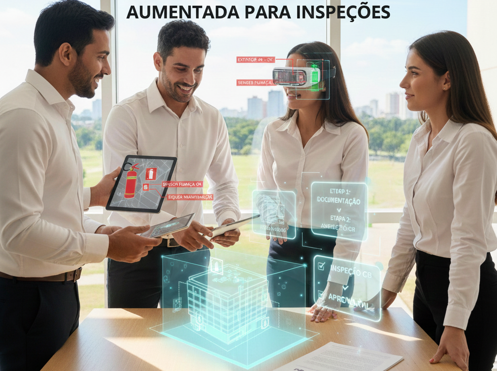 Projeto AVCB com realidade aumentada para inspeções